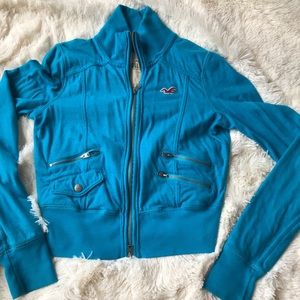 Hollister crop jacket